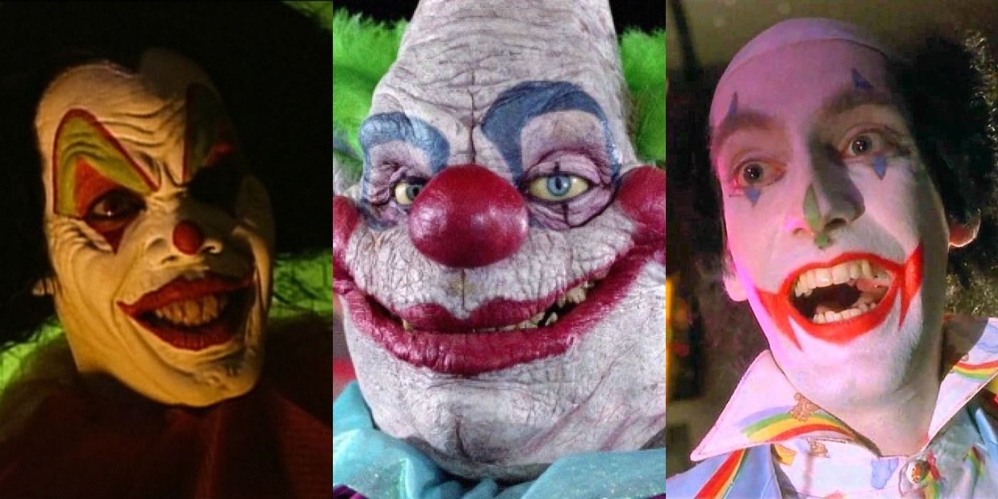 Collage of Killer Clowns from movies - Feature