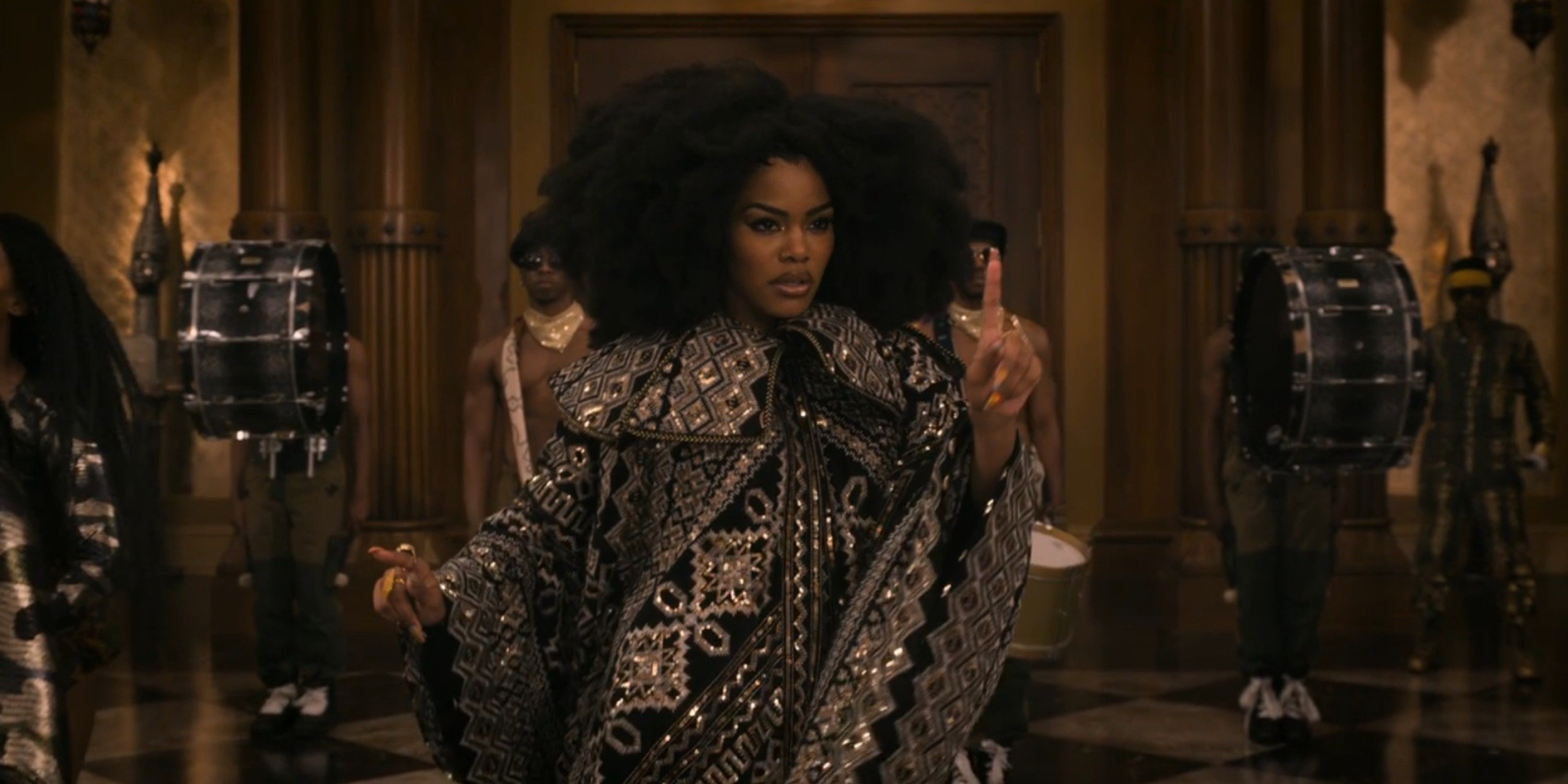 Teyana Taylor as Bopoto Izzi in Coming 2 America on Amazon Prime