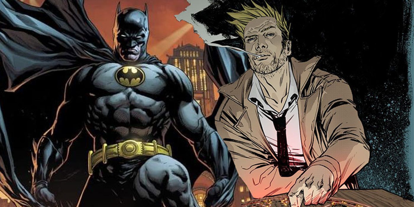 Constantine Batman DC Comics