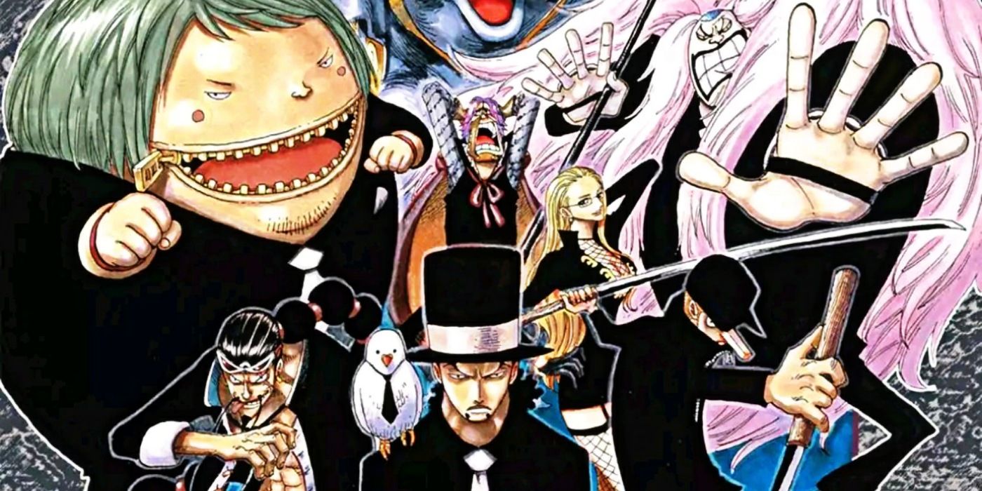 A groupshot of CP9 from One Piece
