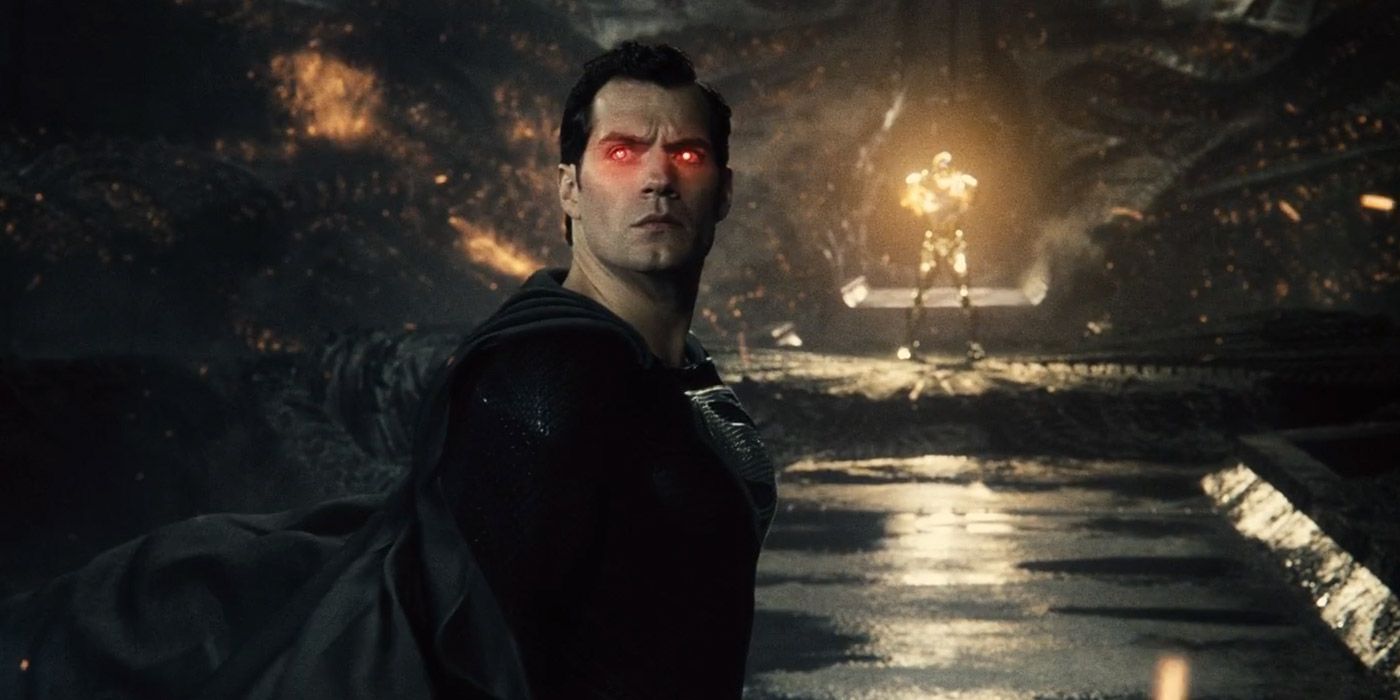 Superman encounters Darkseid in Zack Snyder's Justice League