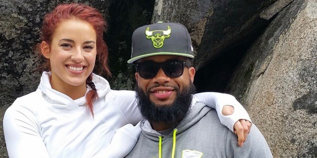 Cara Maria Sorbello and Brandon Nelson from The Challenge