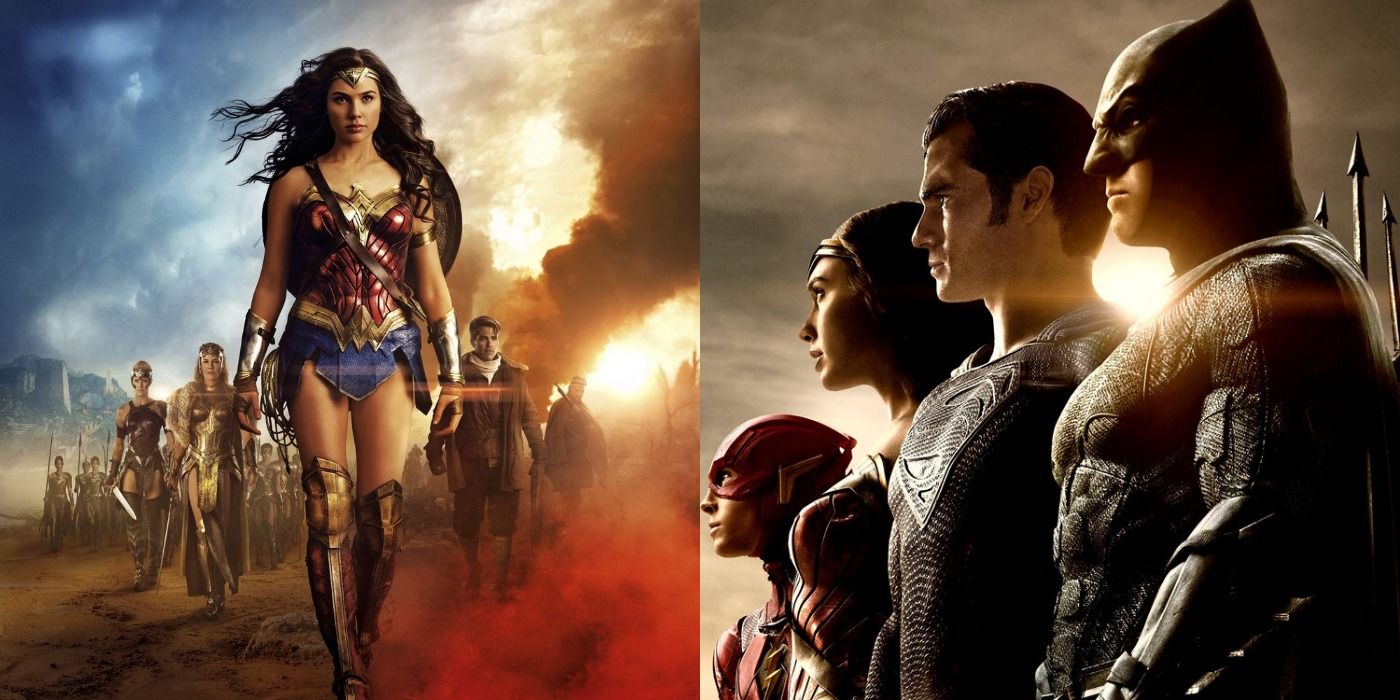 Wonder Woman and Justice League in the DCEU.