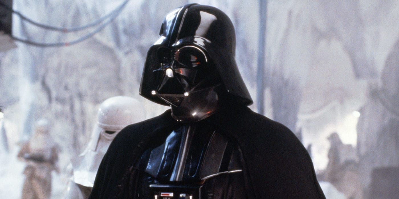 Dark Vader with storm troopers behind him
