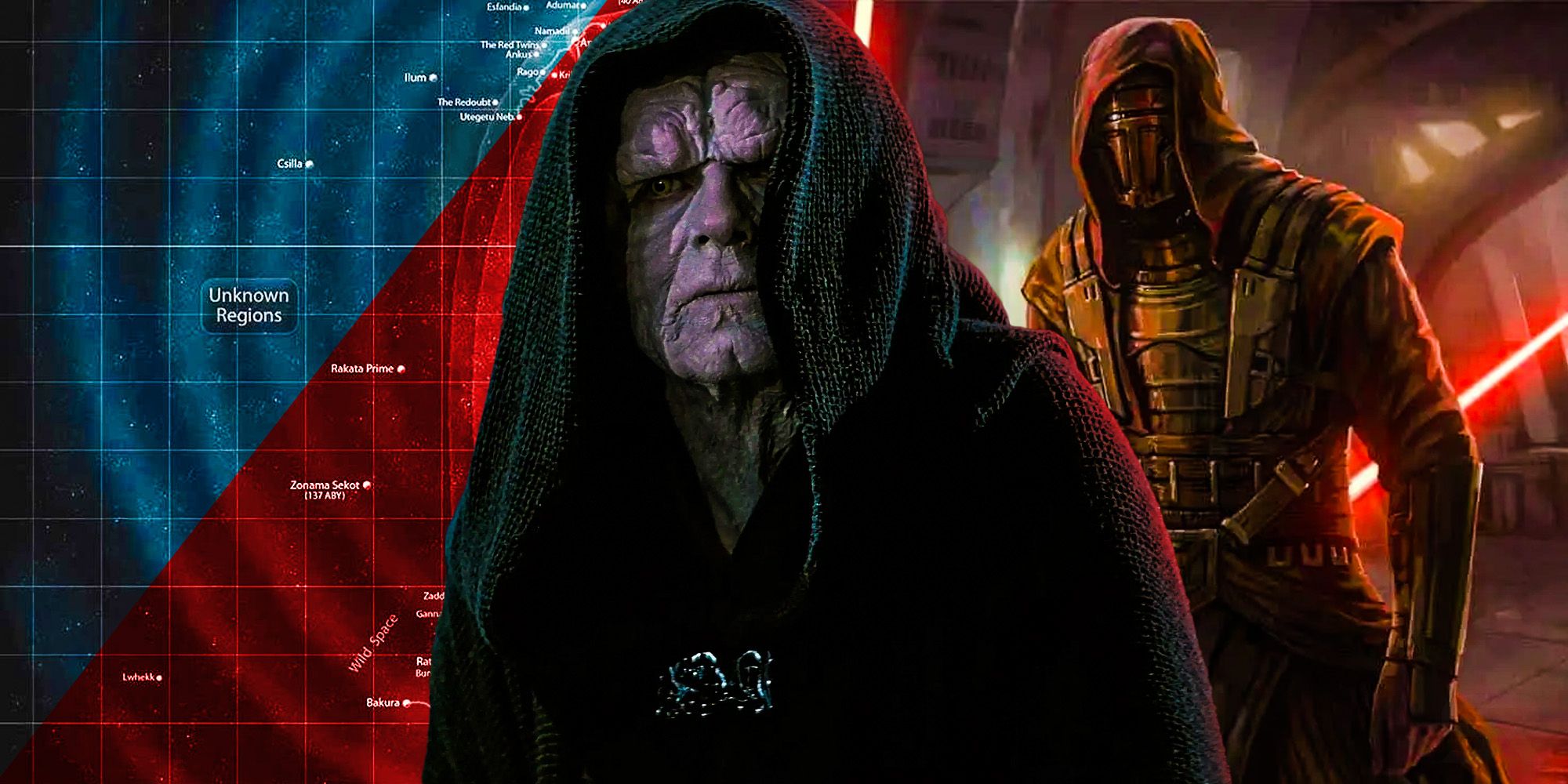Darth Sidious Raven ancient Sith created Unknown Regions
