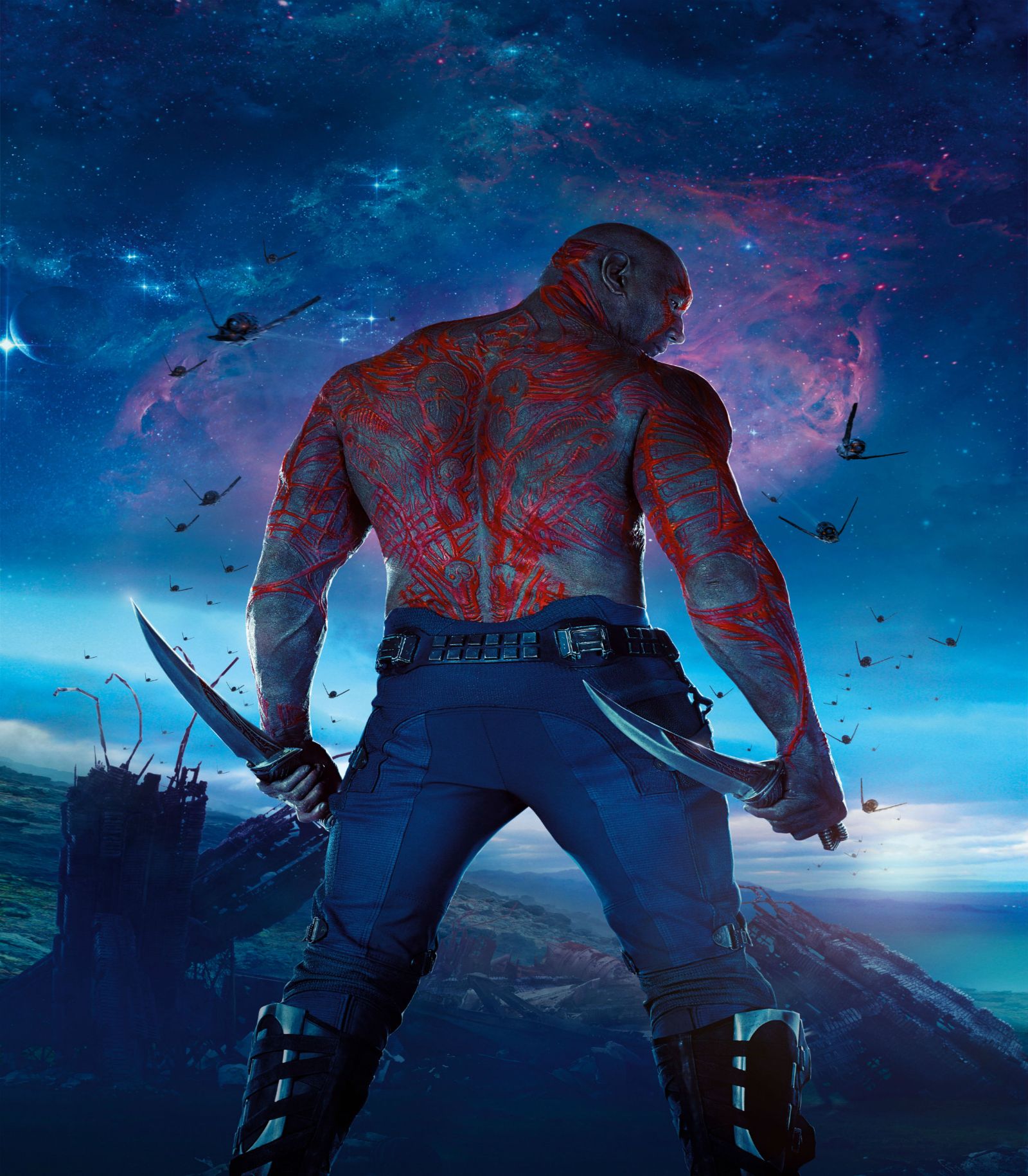 Poster of Dave Bautista as Drax from Guardians of the Galaxy