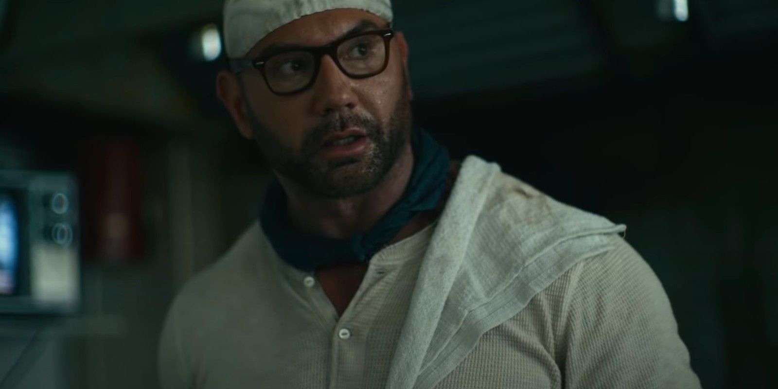 Dave Bautista as Scott in Army of the Dead.