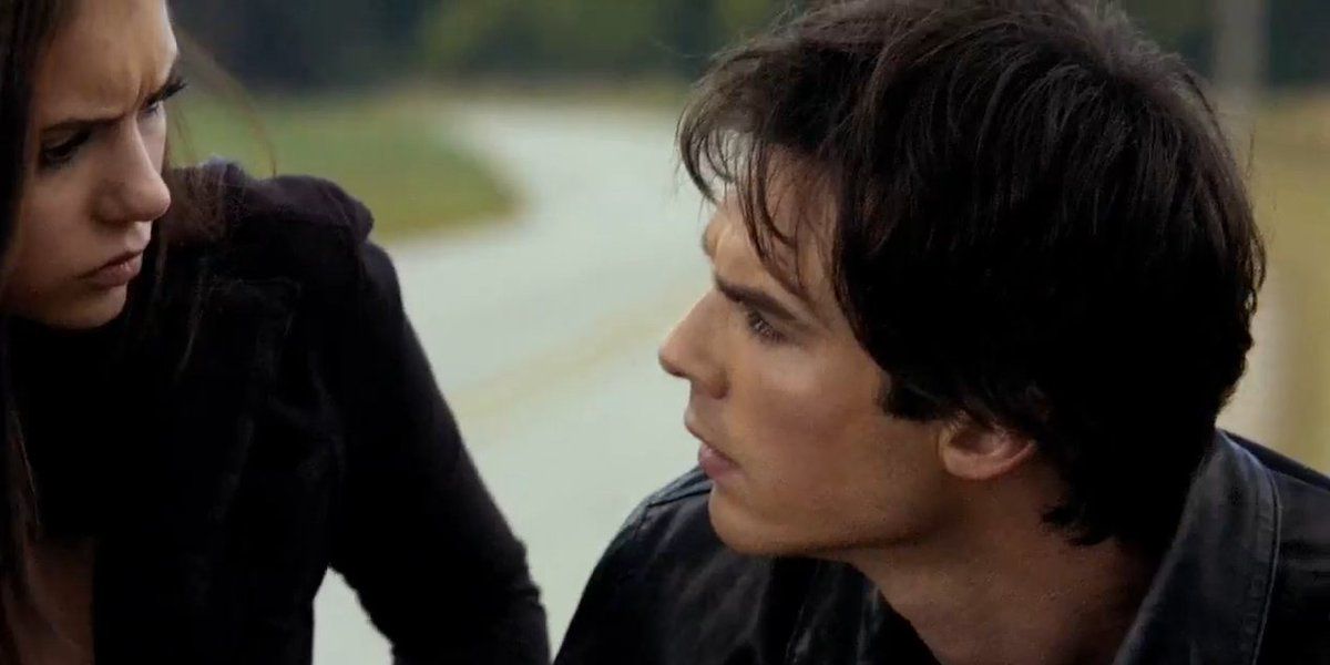 Damon and Elena go to Georgia in The Vampire Diaries.