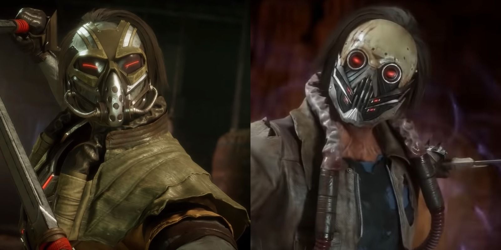 Different loadouts for Kabal in Mortal Kombat 11
