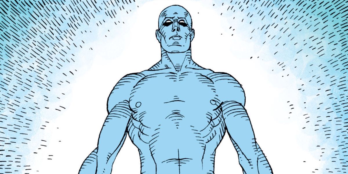 DC's Doctor Manhattan looking at the sky