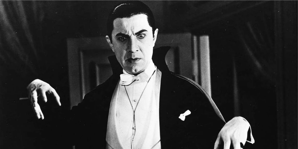Dracula introduces himself to Jonathan Harker