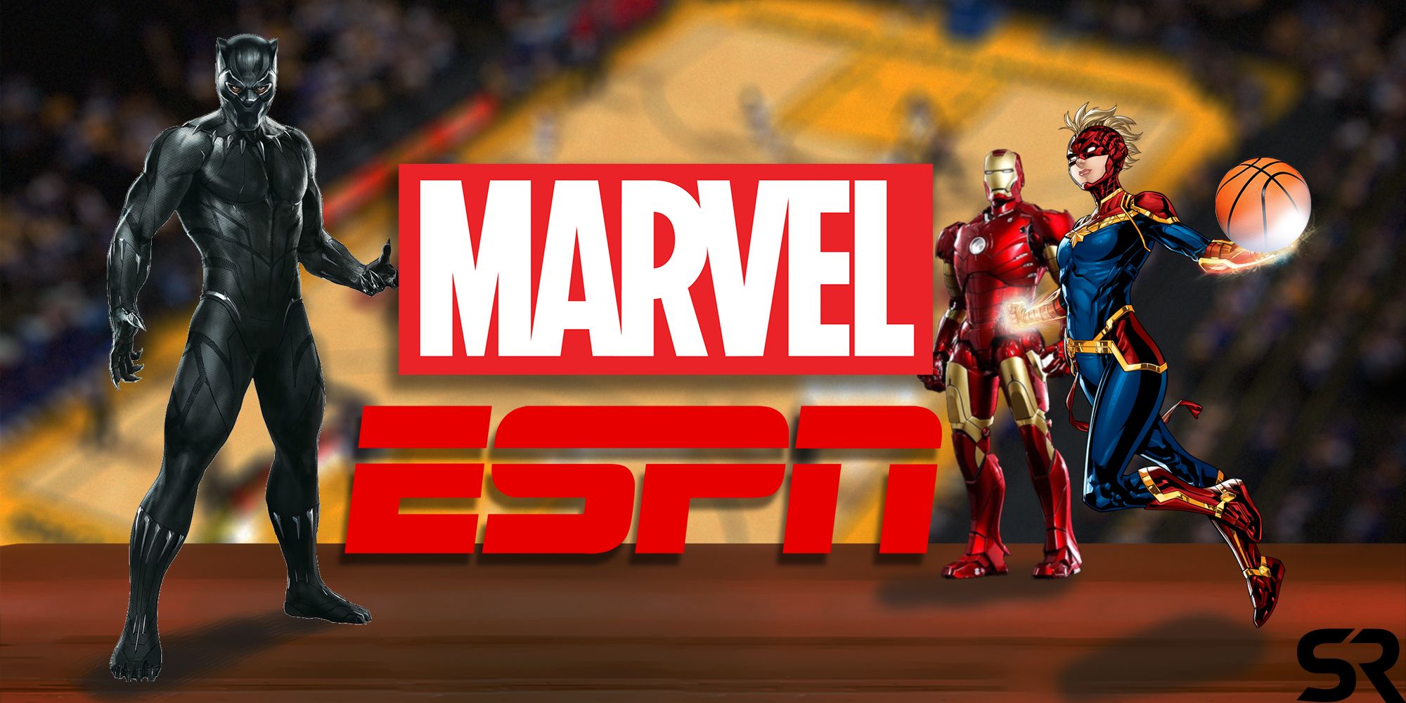 Avengers Show Up for NBA Game in Upcoming Marvel-ESPN Team Up