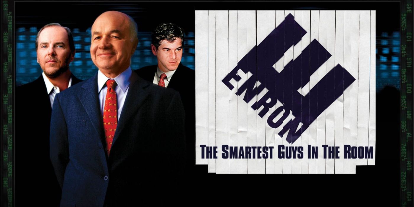 A banner from Enron The Smartest Guys In The Room
