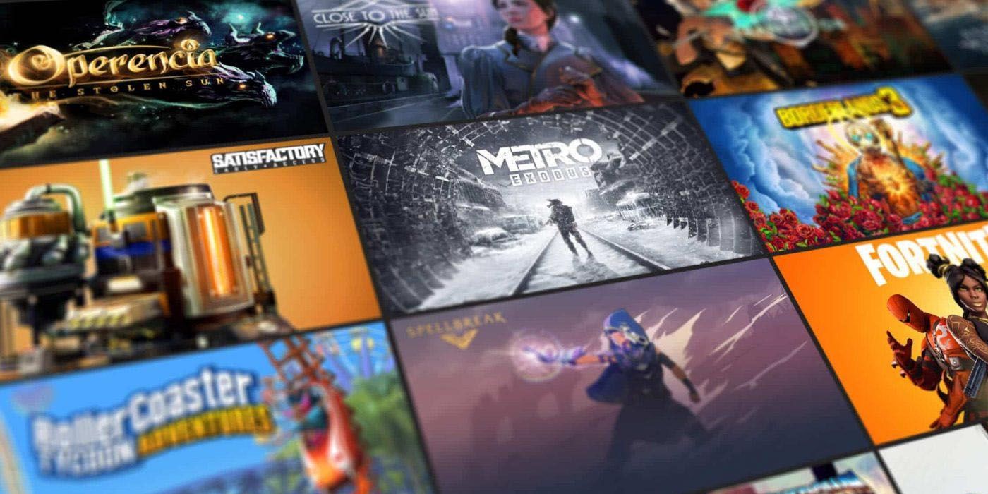 Epic Games Store Fortnite Borderlands 3 Metro