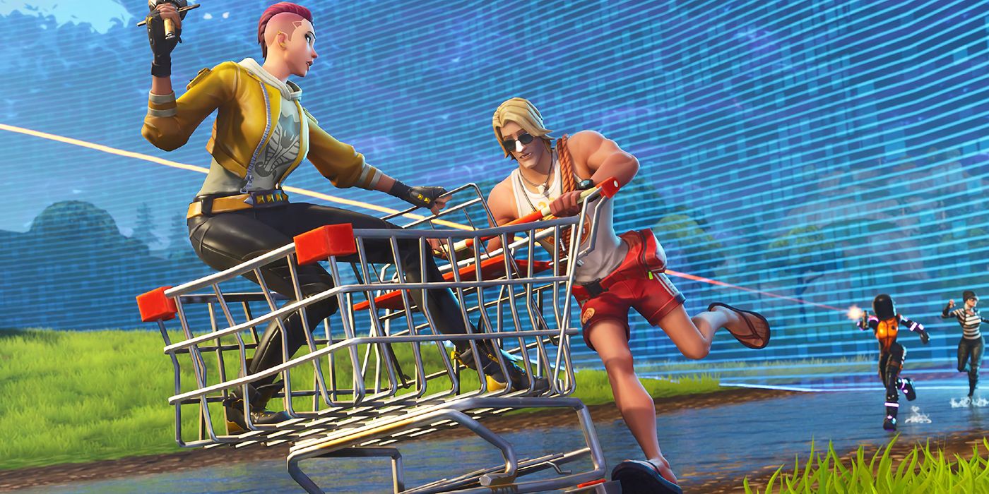 The Fortnite shopping cart gets shot at
