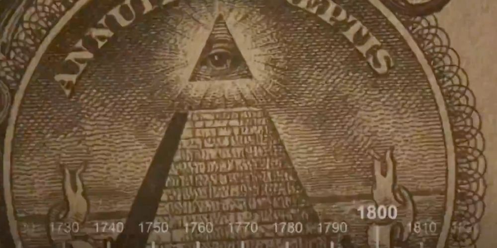 The eye of Providence in the Big Bang Theory intro