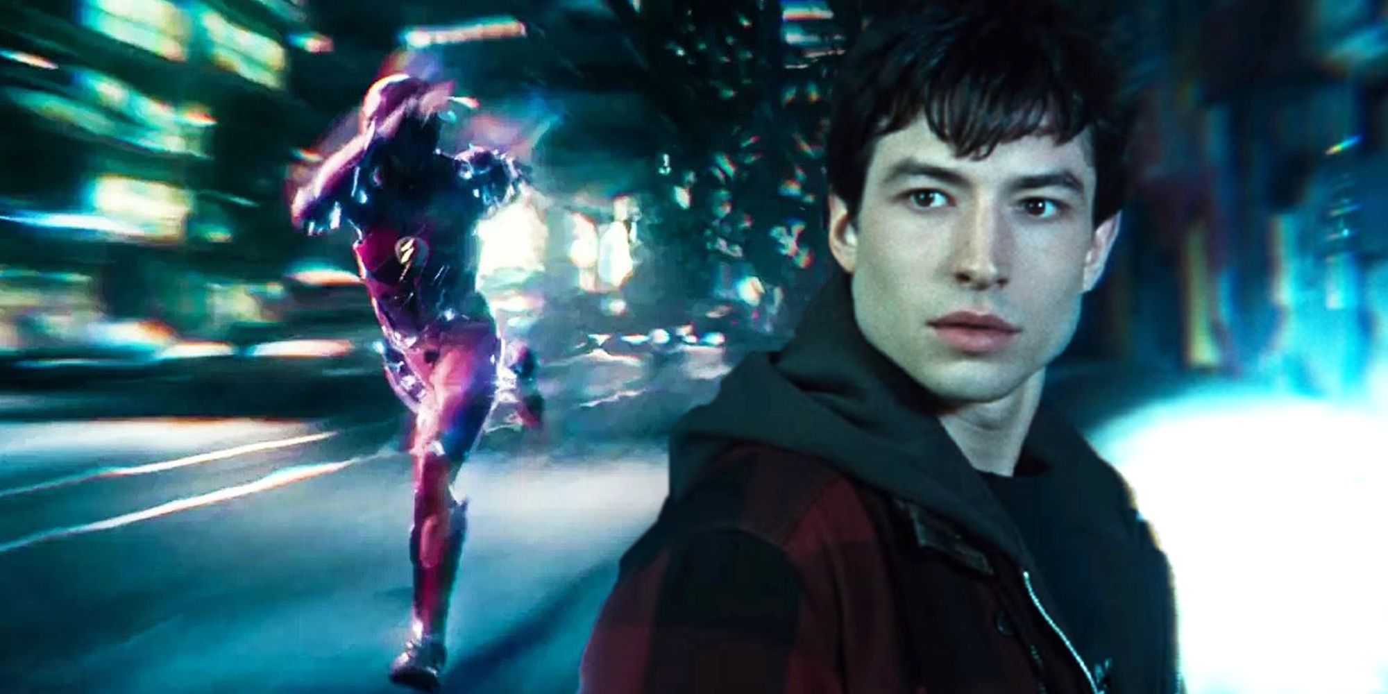 Ezra Miller as Barry Allen aka The Flash in the Justice League Snyder Cut