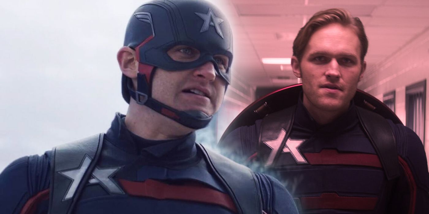 John Walker Captain America in Falcon and the winter soldier