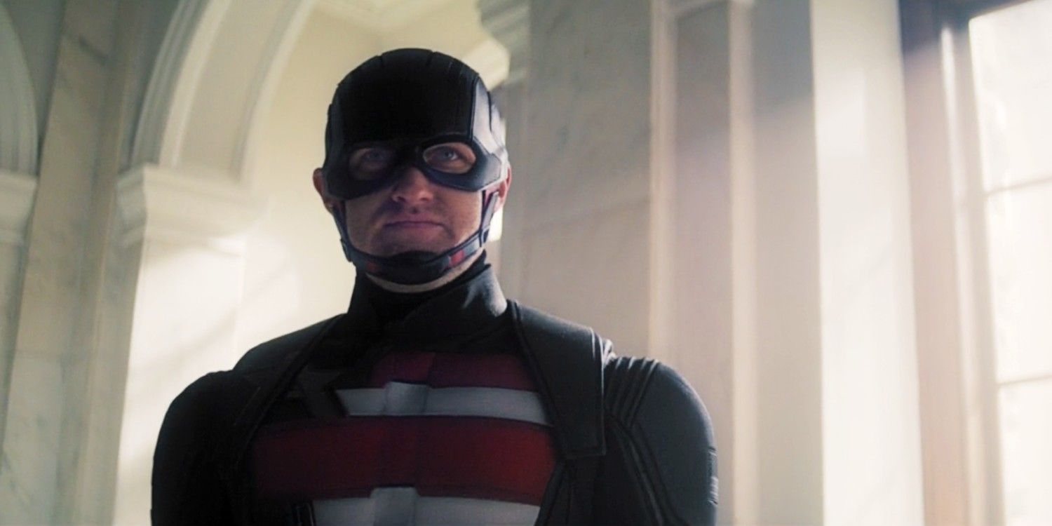 John Walker in his U.S. Agent uniform in The Falcon and the Winter Soldier