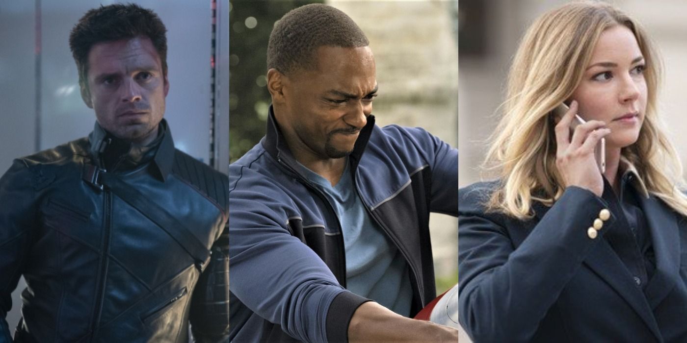 Bucky Barnes, Sam Wilson, Sharon Carter in Falcon and The Winter Soldier