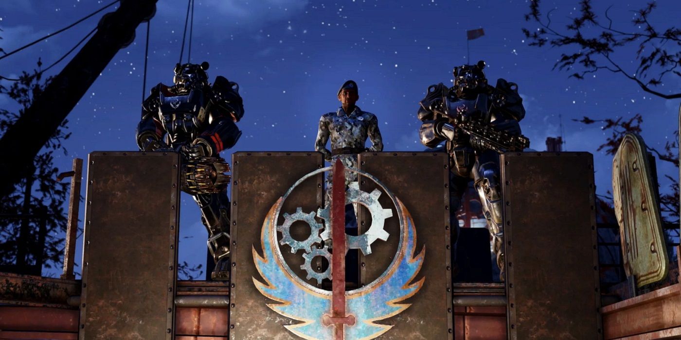 The brotherhood of Steel in Fallout 76