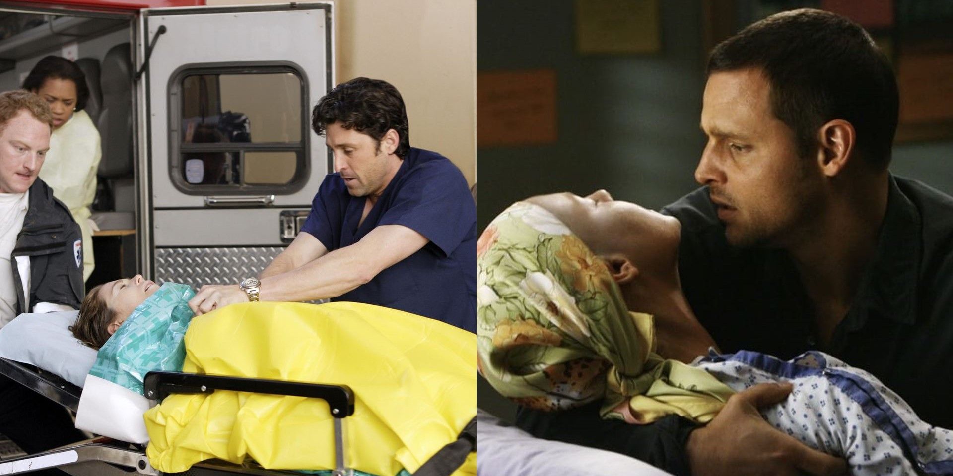 Collage of doctor's almost dying from Grey's Anatomy