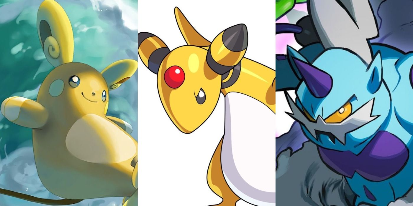 10 Best Dual-Type Electric Pokémon