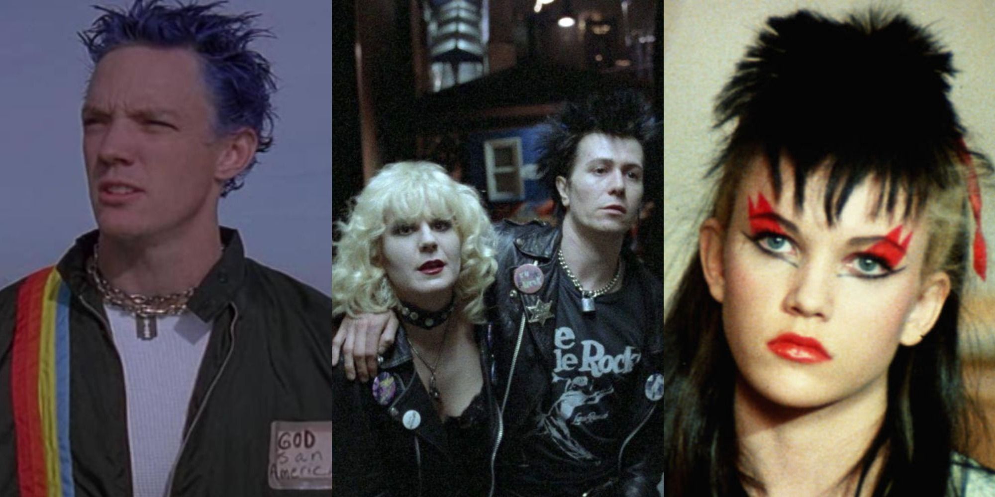 Collage of punk movies
