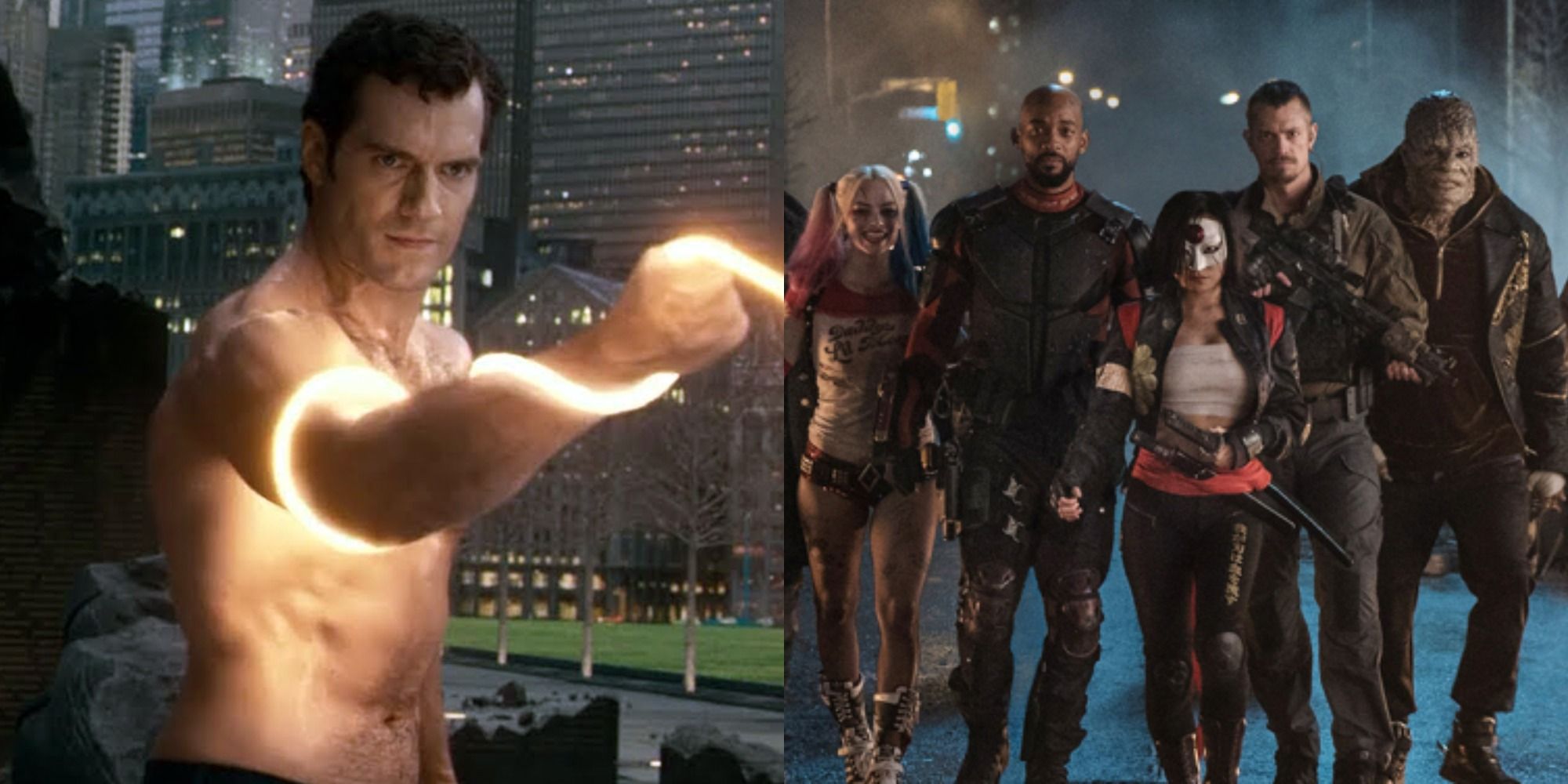 Featured Image an image of Superman holding the lasso of truth and the Suicide Squad members