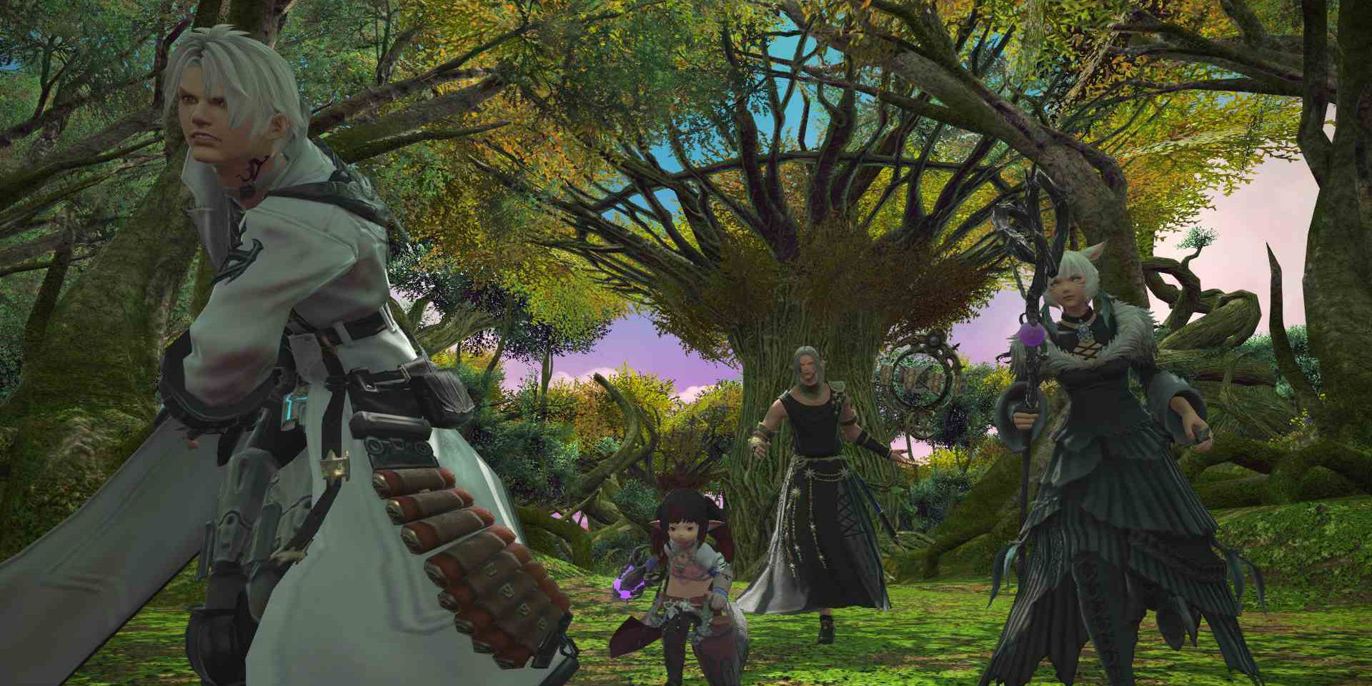 Final Fantasy 14 Party Characters