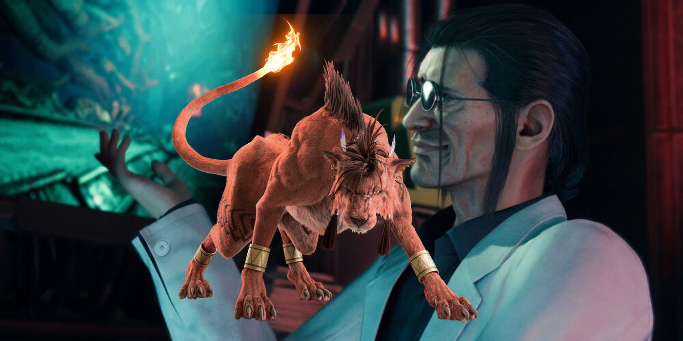 Final Fantasy 7 Remake Red XIII Hojo Cover