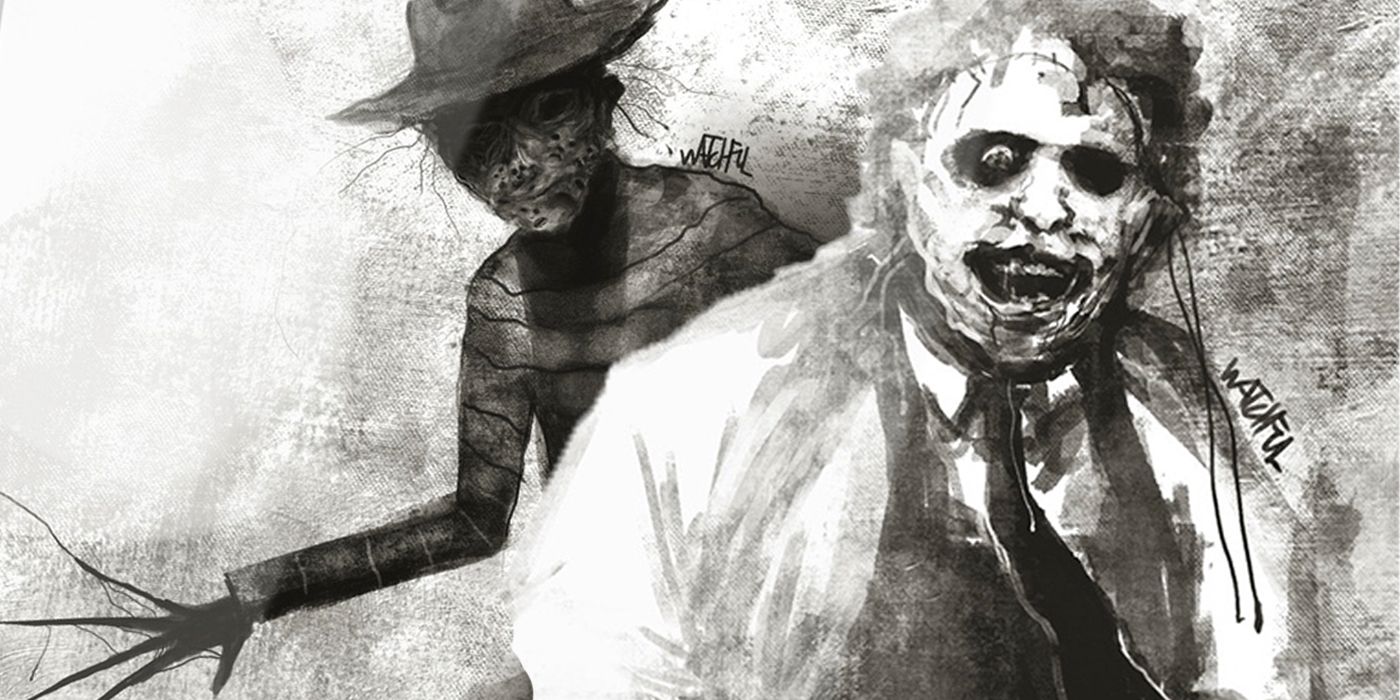Freddy Krueger Leatherface Scary Stories to Tell in the Dark Fan Art