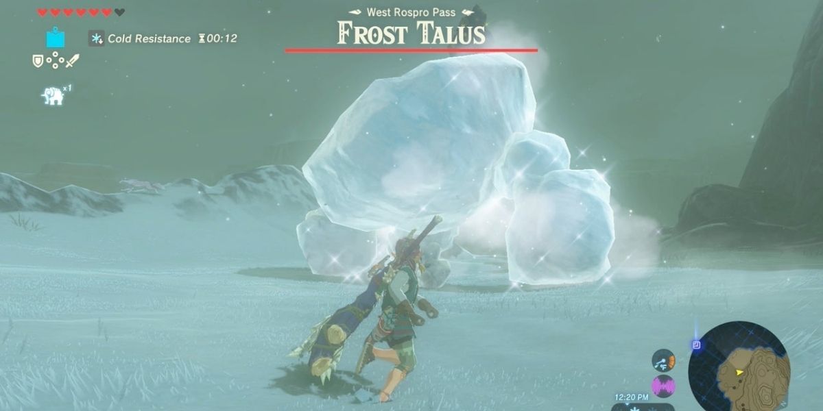 Breath Of The Wild 10 Tips For How To Take Down A Stone Talus