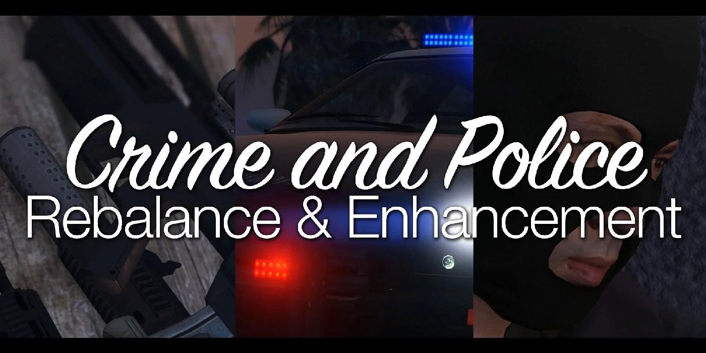 The Crime &amp; Police Rebalanced mod for Grand Theft Auto V