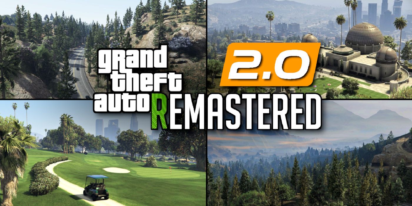 The Remastered 2.0 visual mod for Grand Theft Auto V