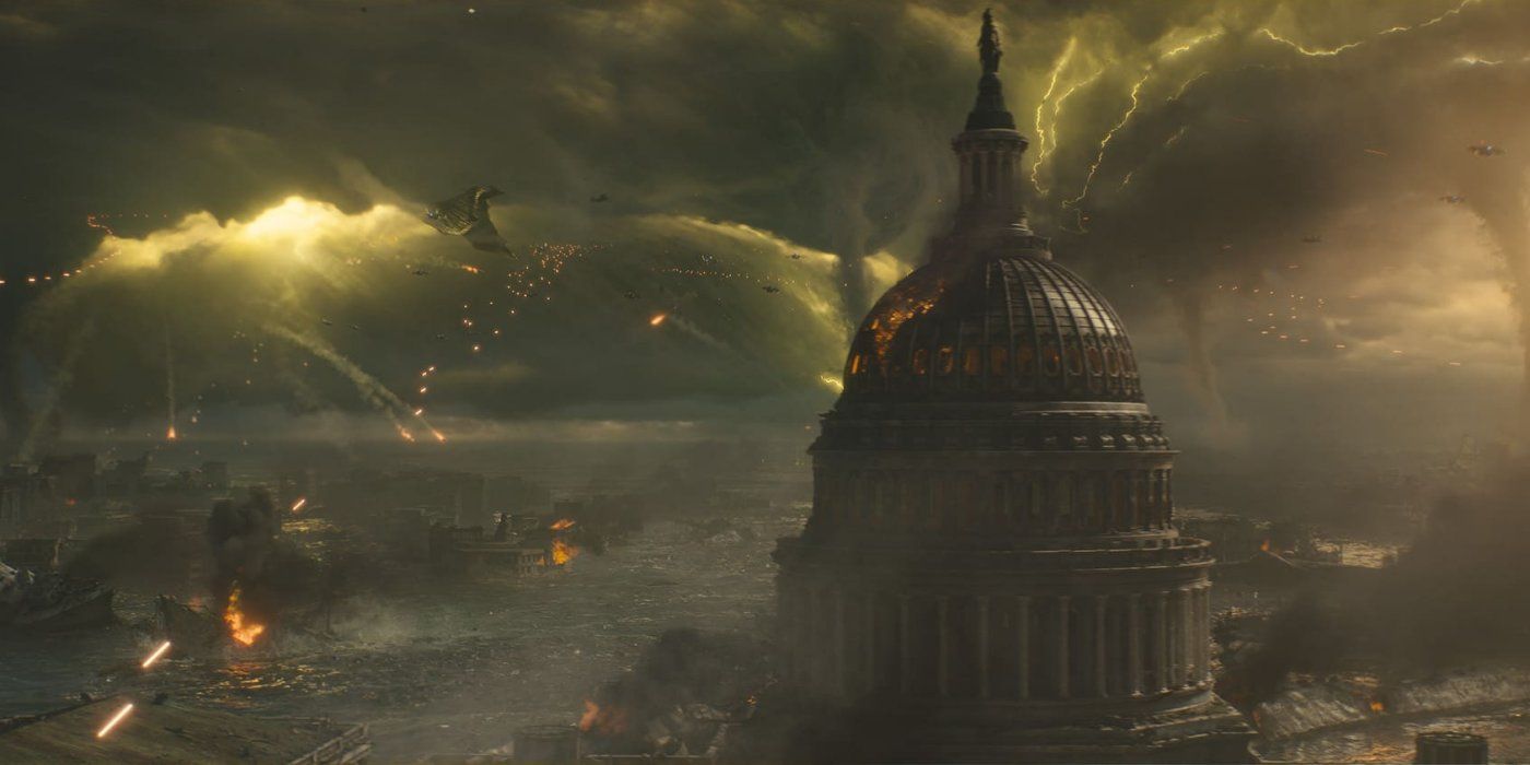 Ghidorah Storms in Godzilla King of the Monsters