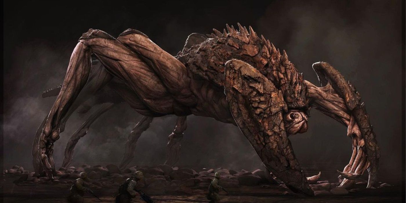 Godzilla vs. Kong Concept Art Shows Off Hollow Earth Creatures Design