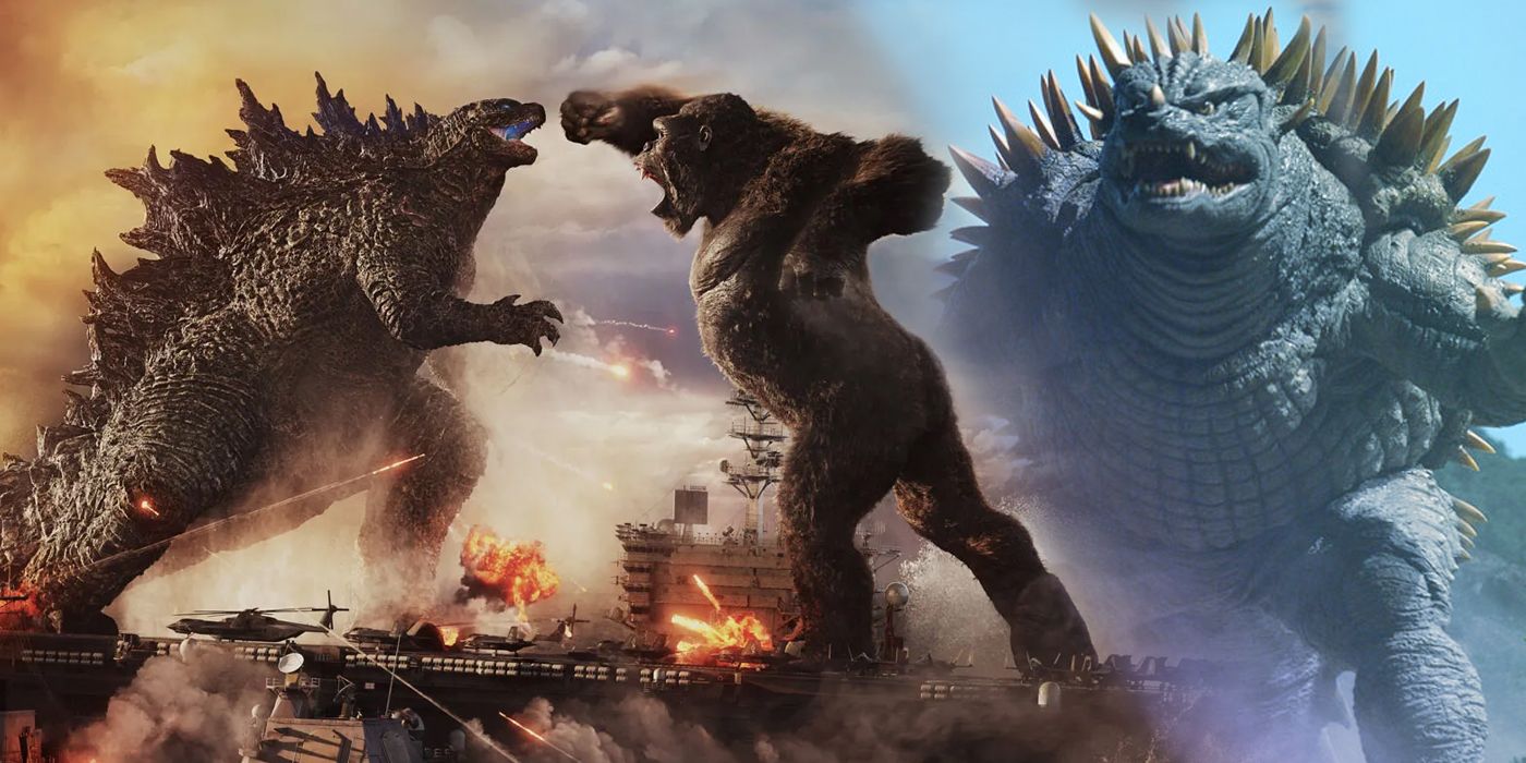 Godzilla vs king uzbek tilida. Godzilla vs Anguirus. Ангирус Годзилла. Годзилла против Розозавра.