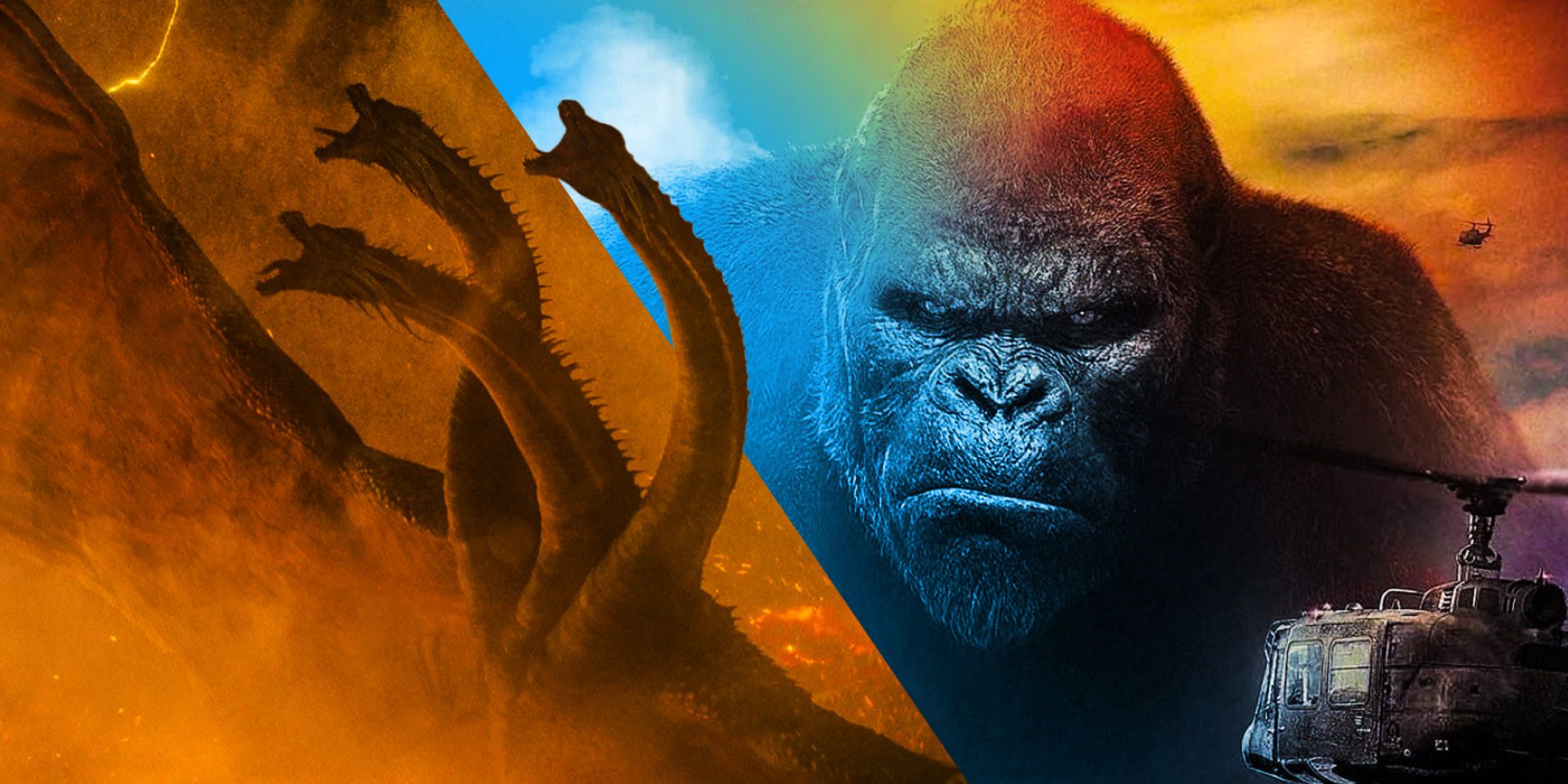 Godzilla vs kong Ghidorah Kong skull island