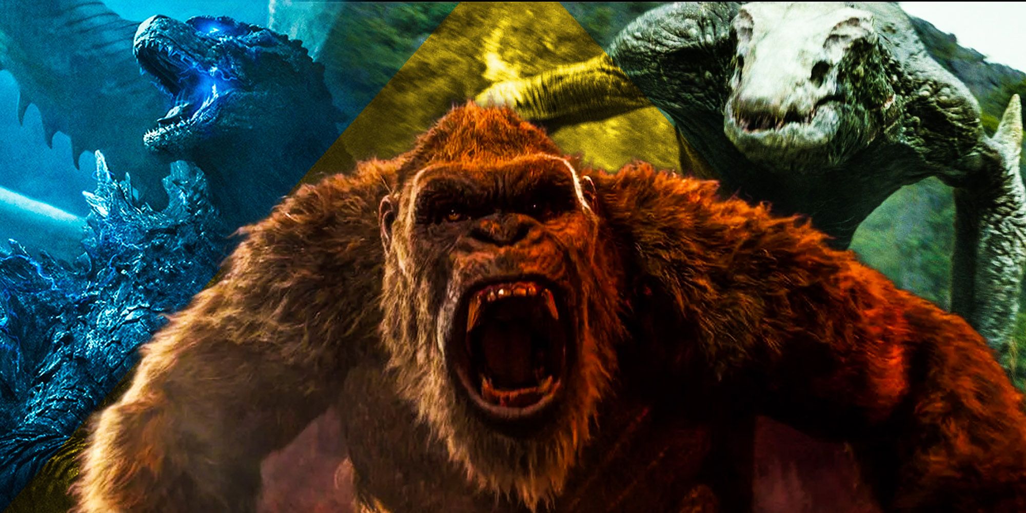 Godzilla vs kong Skull crawlers Skull island