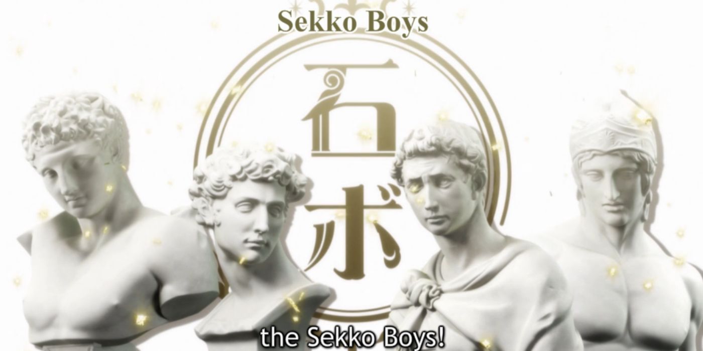 Graeco-Roman statue busts in Sekko Boys