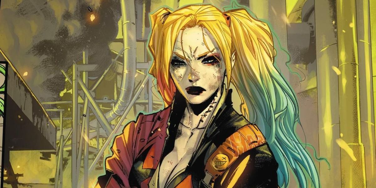 Harley Quinn joins Batman's side.
