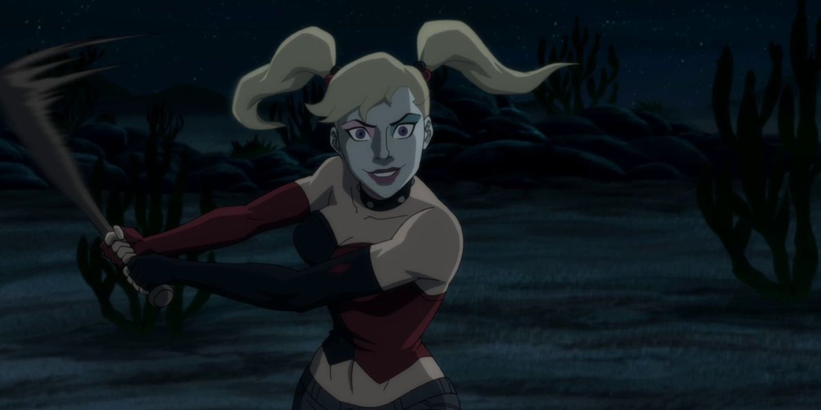 Harley Quinn Charging In With Her Bat - Suicide Squad Hell To Pay