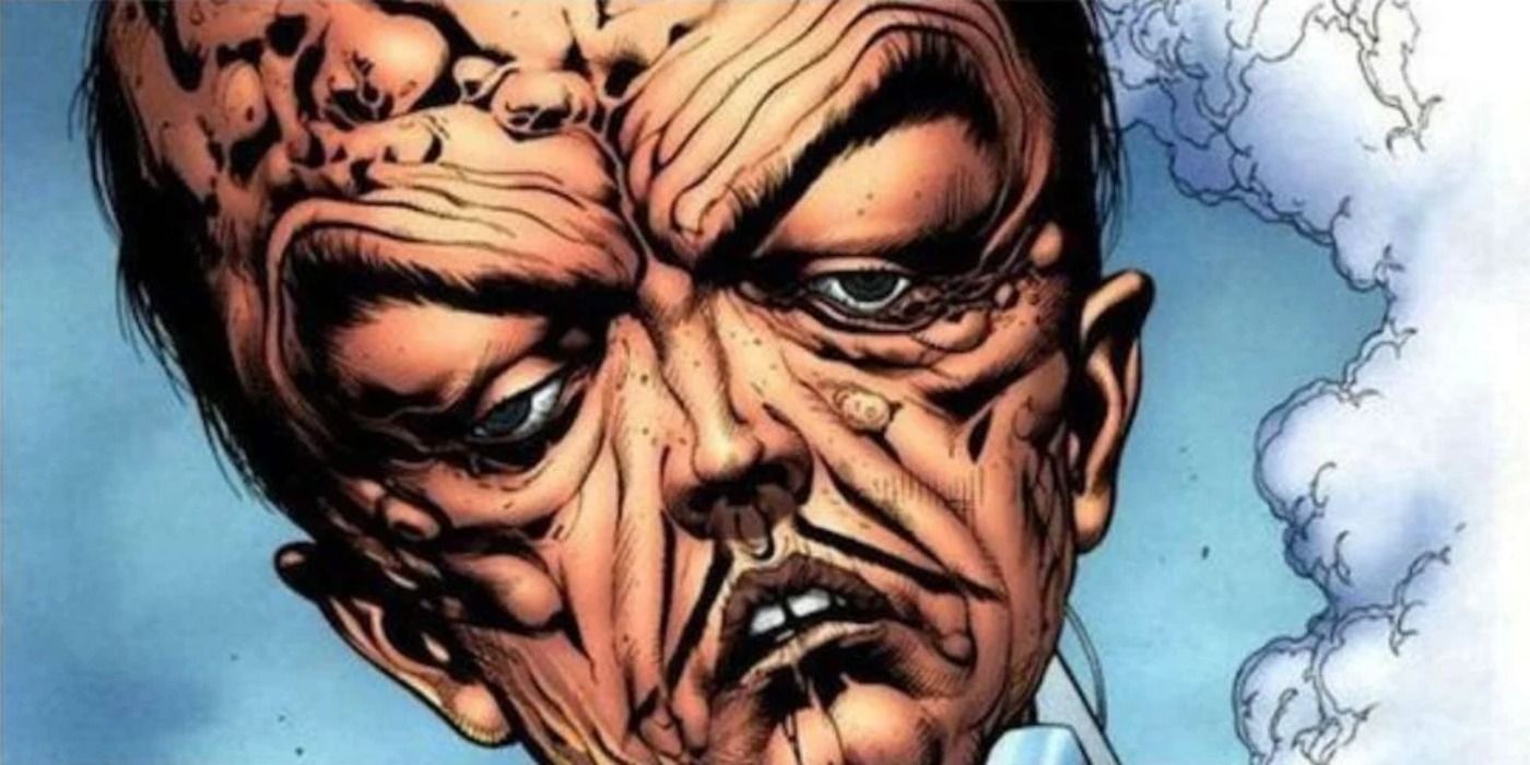 An up close look at Hector Hammond.