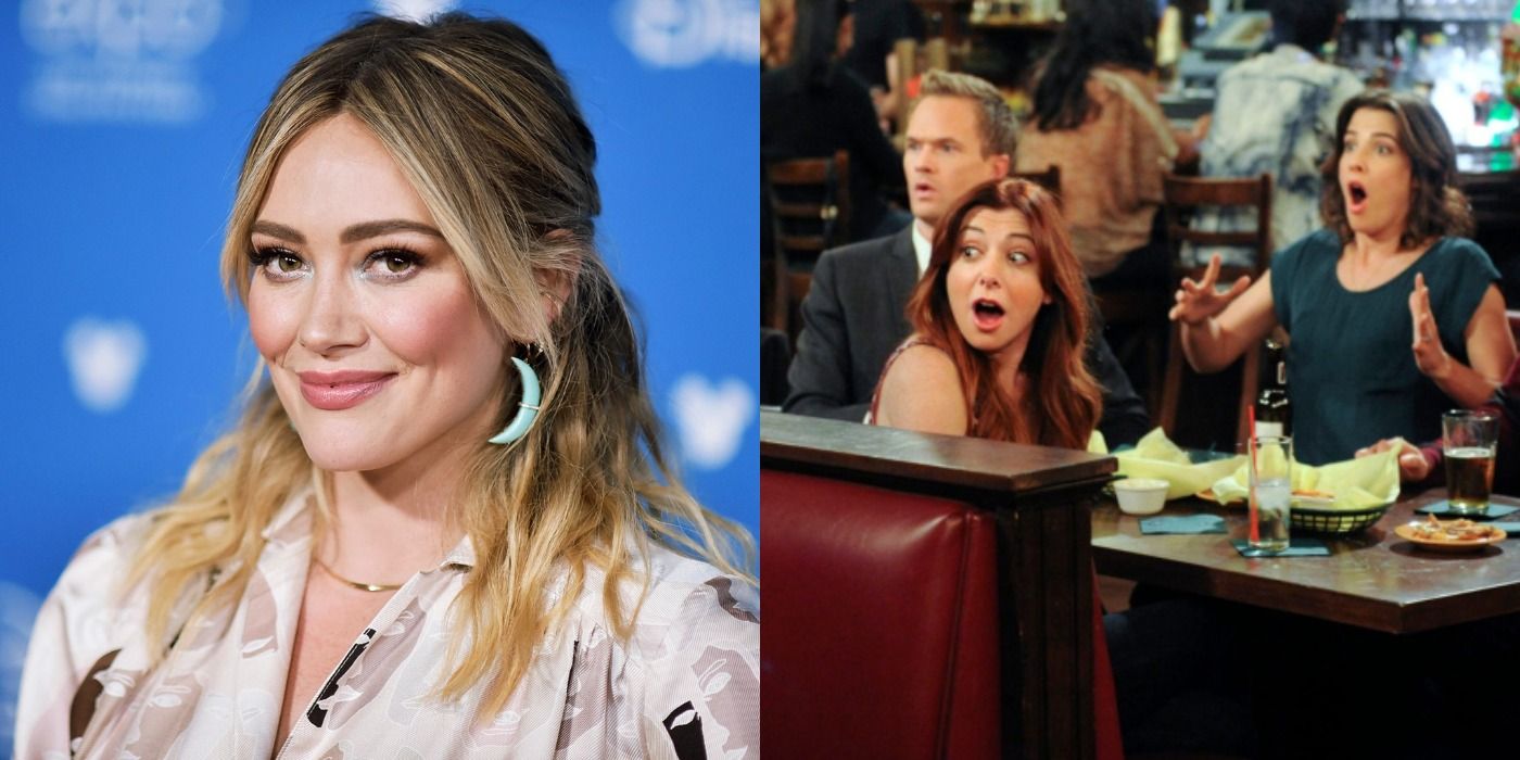 Hilary Duff How I Met Your Father split image