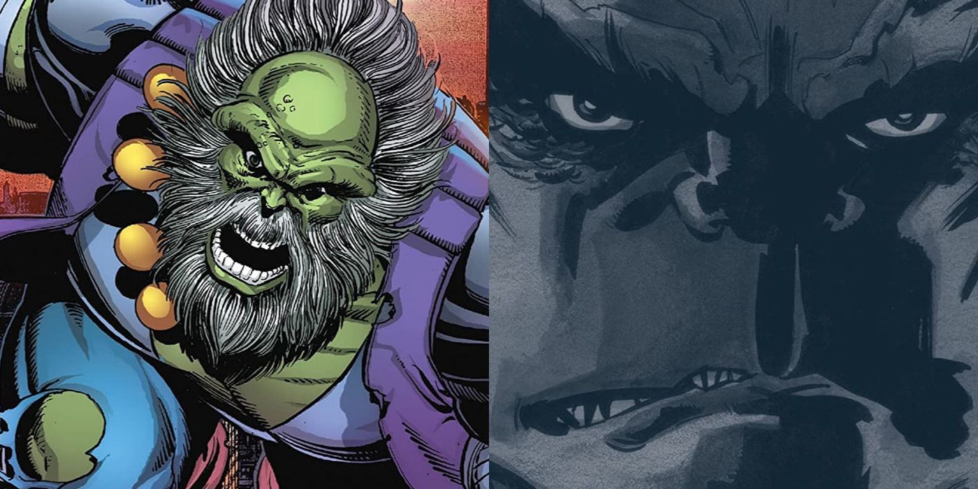 Maestro and Grey Hulk on the cover of comics.
