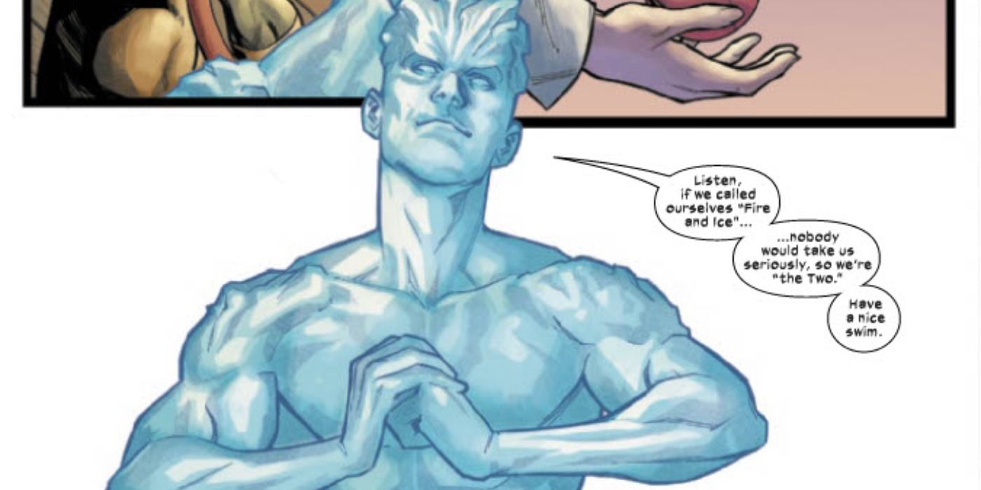 The X-Men’s Iceman Just Threw Shade At The Justice League