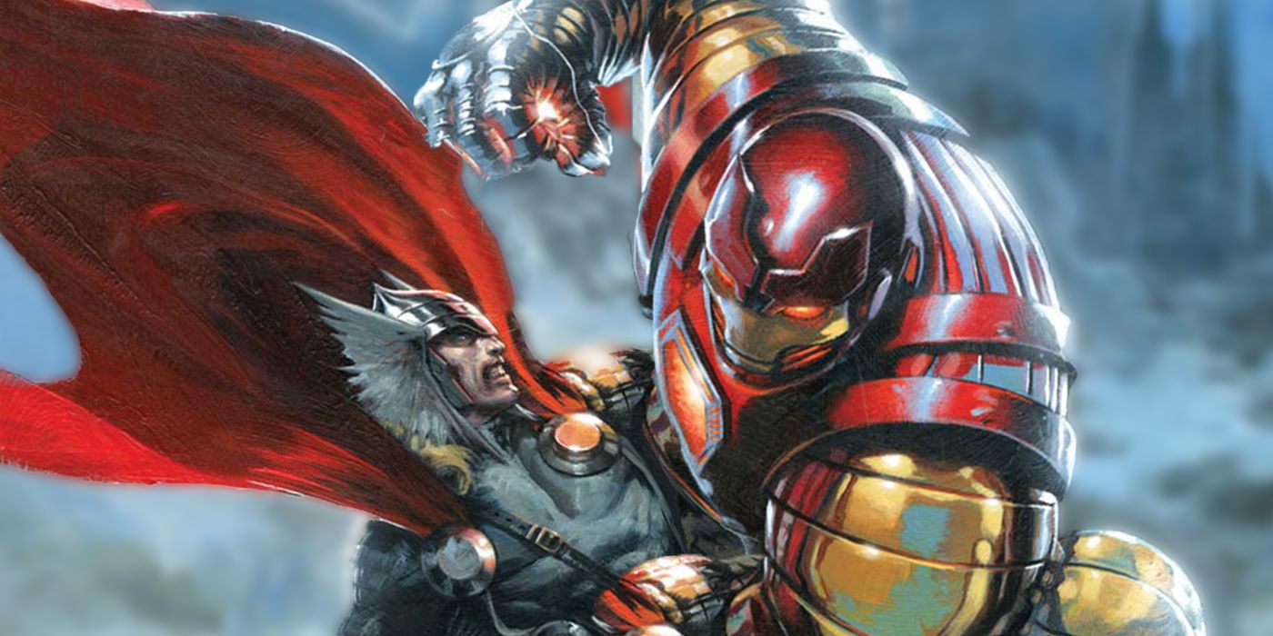 Iron Man's Thorbuster Suit Was His Strongest Armor   Screen Rant