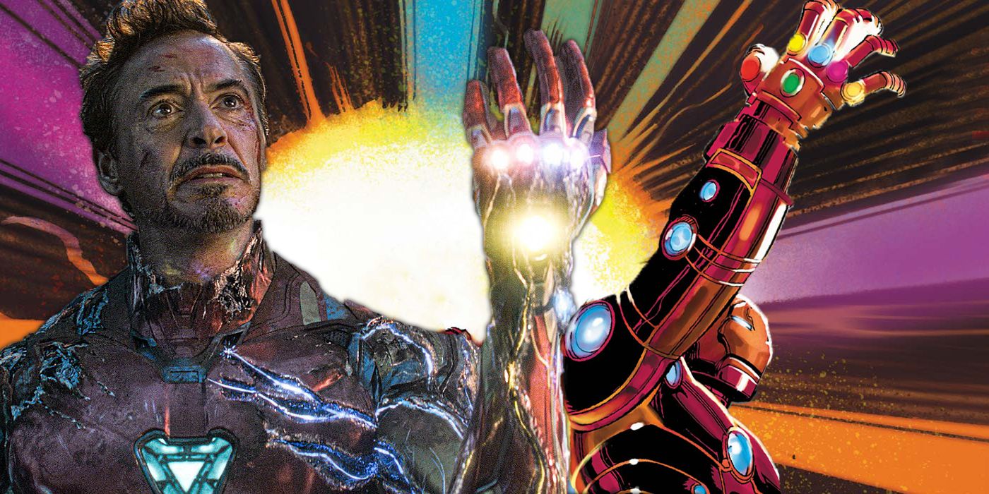 Iron Man Tony Stark Infinity Gauntlet