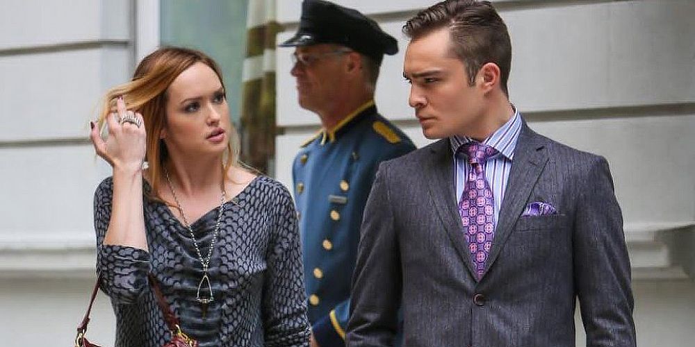 Ivy and Chuck in Gossip Girl.